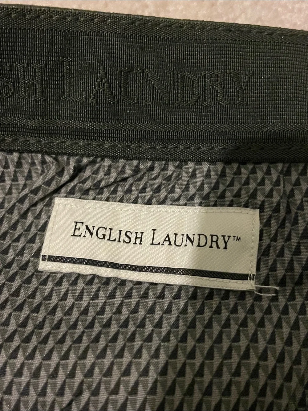 English Laundry military green stretch deck pants 36 30 NWT